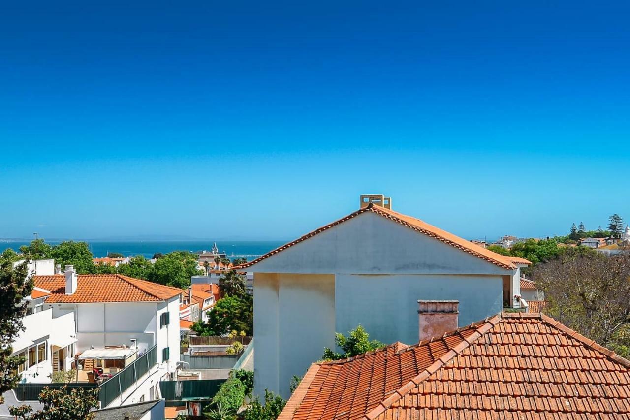 Amazing Seaview With Terrace - 5Min From The Beach Lejlighed Cascais Eksteriør billede